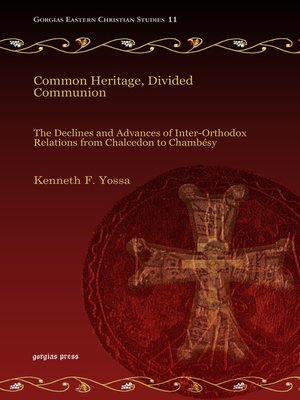 cover image of Common Heritage, Divided Communion